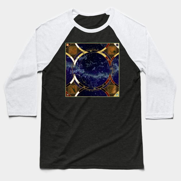 Star Chart Baseball T-Shirt by ThisIsNotAnImageOfLoss